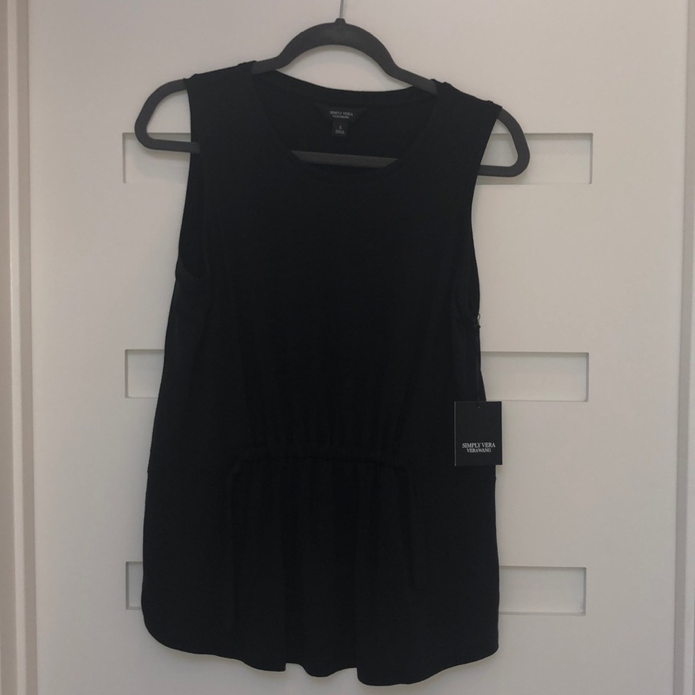 Black Cotton Tank